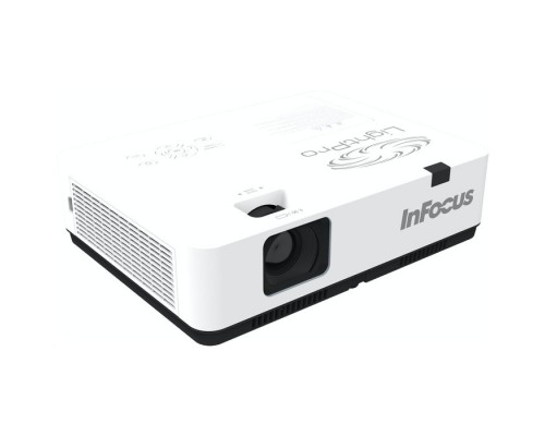 Проектор INFOCUS IN1024 3LCD 4000lm XGA 1.48~1.78:1 50000:1 (Full 3D),16W, 3.5mm in,Composite video,Component,VGA IN х2, HDMI IN, Audio in(RCAx2), USB-A, USB B х2, VGA out, Audio 3.5mm out