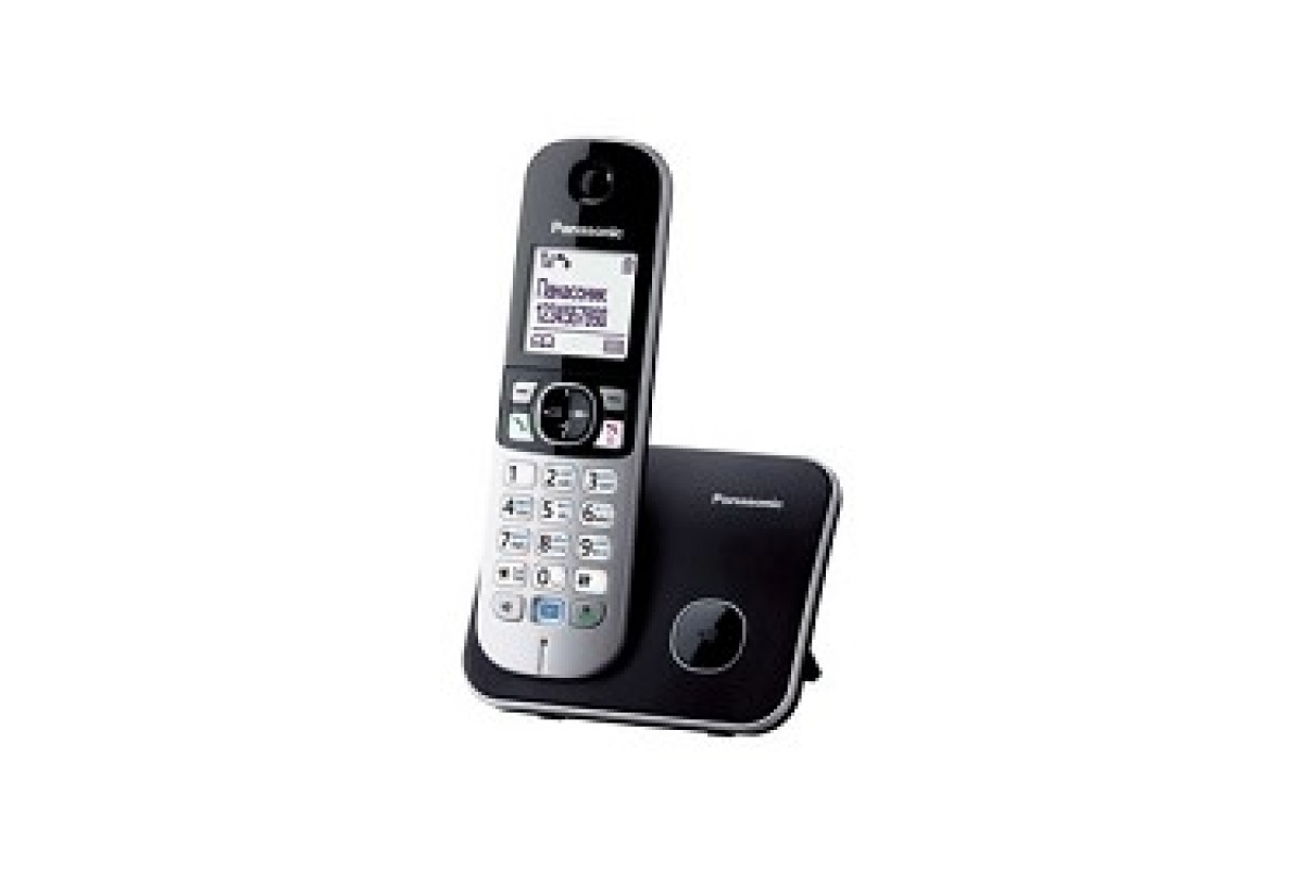 Panasonic KX-TG6811RUB Телефон Panasonic KX-TG6811RUB (черный) Беспроводной  DECT,40 мелодий,телефонный справочник 120 зап. EAN 5025232699582 по низкой  цене - CompaREMA.ru Panasonic KX-TG6811RUB Телефон Panasonic KX-TG6811RUB  (черный) Беспроводной DECT,4