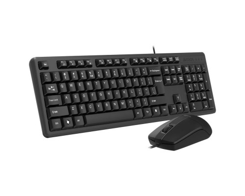 Комплект кл-ра+мышь проводн. A4TECH KK-3330 black(USB, 104 клавиши) (KK-3330 USB (BLACK))