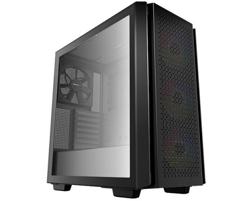 Корпус MidiTower DeepСool CG560 черный без БП E-ATX 3x120mm 1x140mm (R-CG560-BKAAE4-G-1)