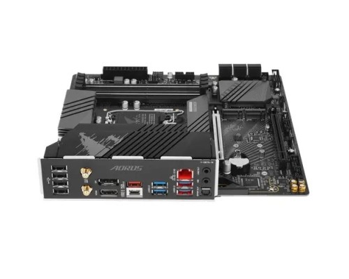 Материнская плата GIGABYTE Z690M AORUS ELITE AX DDR4 (LGA 1700, Intel Z690, 4xDDR4-3200 МГц, 2xPCI-Ex16, 3xM.2, mATX)