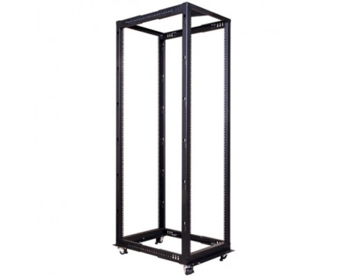 Стойка LANMASTER двухрамная 42U, с регулируемой глубиной (560-1020 мм), черная (TWT-RACK2-42U-ADJ)