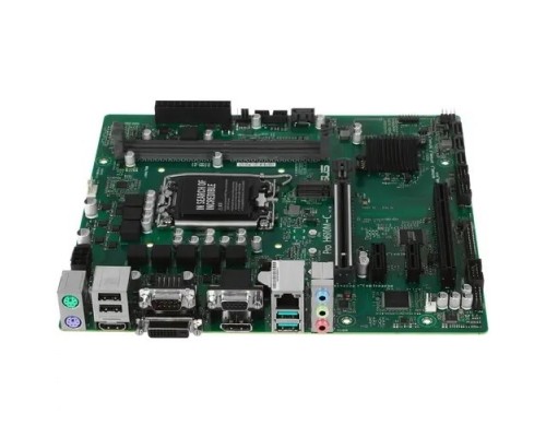 Материнская плата ASUS PRO H610M-C-CSM (Soc-1700/Intel B610/2xDDR5/M2/mATX/VGA/DVI/HDMI/DP/Box) (90MB1AT0-M0EAYC)