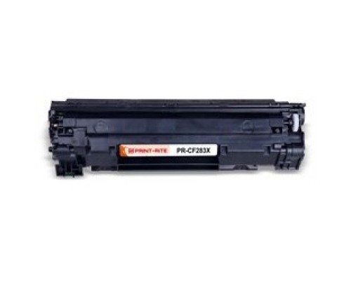 Картридж лазерный Print-Rite TFH862BPU1J1 PR-CF283X CF283X black ((2400стр.) для HP LJ Pro M225dn/M201/M202) (PR-CF283X)