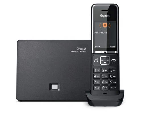 Телефон IP Gigaset COMFORT 550A IP FLEX RUS черный (S30852-H3031-S304)