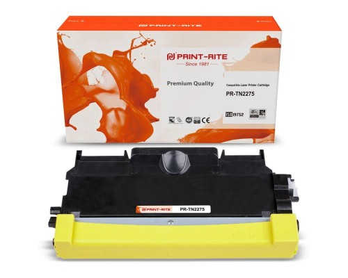 Картридж лазерный Print-Rite TFB623BPU1J PR-TN2275 TN-2275 black ((2600стр.) для Brother HL 2240/2240R/2250/2250DN/2250DNR) (PR-TN2275)