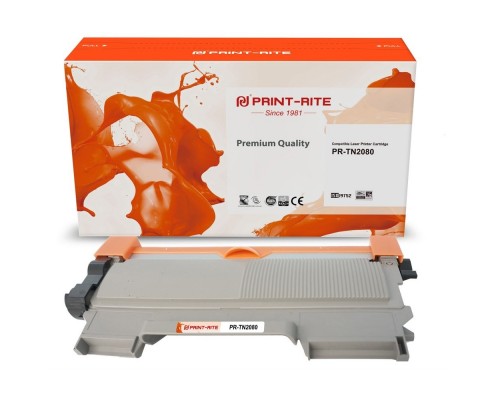 Картридж лазерный Print-Rite TFBA8XBPU1J PR-TN2080 TN-2080 black ((700стр.) для Brother HL-2130R/DCP-7055R) (PR-TN2080)