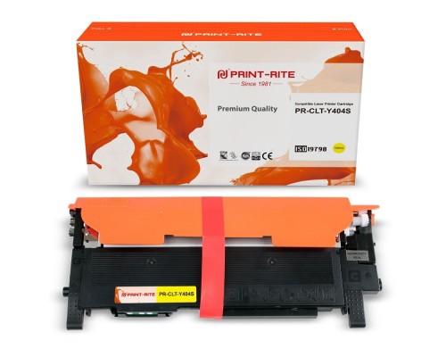 Картридж лазерный Print-Rite TFSFRAYPU1J PR-CLT-Y404S CLT-Y404S yellow ((1000стр.) для Samsung SL-C430/C430W/C480/C480W/C480FW) (PR-CLT-Y404S)