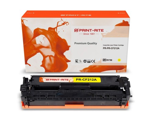 Картридж лазерный Print-Rite TFH994YPU1J PR-CF212A CF212A yellow ((1800стр.) для HP LJ Pro 200/M251/M276) (PR-CF212A)