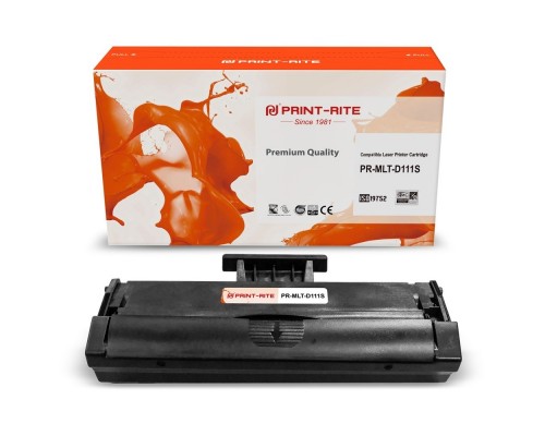 Картридж лазерный Print-Rite TFSFD9BPU1J PR-MLT-D111S MLT-D111S black ((1000стр.) для Samsung Xpress M2022/M2020/M2021/M2020W/M2070) (PR-MLT-D111S)