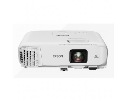 Проектор Epson EB-X49 white (LCD, 1024 x768, 3600Lm, 1,48-1,77:1, 16000:1, 2xVGA, HDMI, Composite, USB-A, USB-B, RJ-45, RS232) (V11H982040)