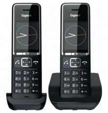 Р/Телефон Dect Gigaset Comfort 550 DUO RUS L36852-H3001-S304 черный (труб. в компл.:2шт) автооветчик АОН                                                                                                                                                  