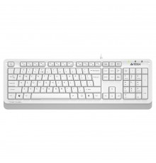 Клавиатура A4Tech Fstyler FKS10 белый/серый USB                                                                                                                                                                                                           
