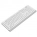 Клавиатура A4Tech Fstyler FKS10 белый/серый USB