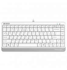 Клавиатура A4Tech Fstyler FKS11 белый/серый USB                                                                                                                                                                                                           