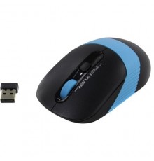 Мышь A4Tech Fstyler FG10 черный/синий оптическая (2000dpi) беспроводная USB                                                                                                                                                                               