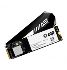 Твердотельный накопитель M.2 2280 500GB AGI AI298 Client SSD PCIe Gen3x4 with NVMe, 2311/1456, IOPS 48/242K, MTBF 1.6M, 3D NAND QLC, 180TBW, 0,33DWPD, RTL (611153) 100                                                                                   