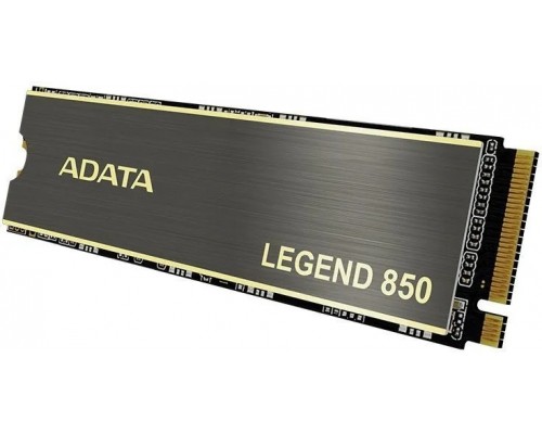 Твердотельный накопитель SSD M.2 2280 2TB ADATA LEGEND 850 Client SSD [ALEG-850-2TCS] PCIe Gen4x4 with NVMe, 5000/4500, IOPS 400/550K, MTBF 2M, 3D NAND, 2000TBW, 0,55DWPD, Heat Sink, SMI SM2269XT, Work with PS5, RTL