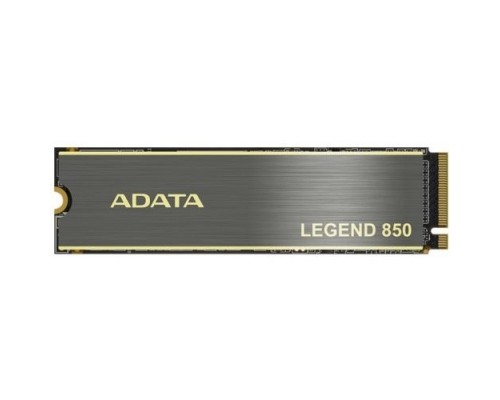 Жесткий диск ALEG-850-1TCS PCIe Gen4x4 with NVMe, 5000/4500, IOPS 400/550K, MTBF 2M, 3D NAND, 1000TBW, 0,55DWPD, Heat Sink, SMI SM2269XT, Work with PS5, RTL (936998)