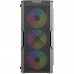 Корпус Powercase Mistral T4B, Tempered Glass, 4x 120mm 5-color fan, чёрный, ATX  (CMITB-L4)