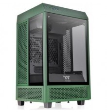 Корпус Thermaltake The Tower 100 Racing Green черный без БП miniITX 1x120mm 3x140mm 2xUSB3.0 audio bott PSU                                                                                                                                               