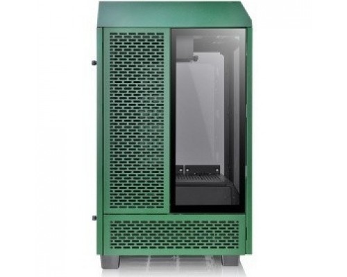 Корпус Thermaltake The Tower 100 Racing Green черный без БП miniITX 1x120mm 3x140mm 2xUSB3.0 audio bott PSU