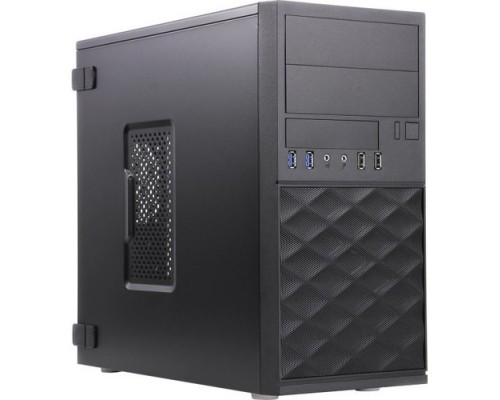 Корпус INWIN EFS052EL USB 3.0 (Mini Tower, mATX, без БП, с электронным замком, черный) 6139434