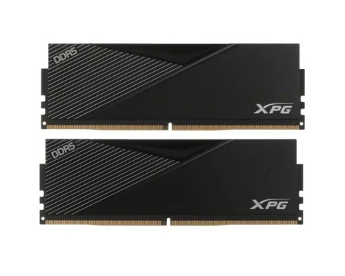 Модуль памяти ADATA XPG Lancer DDR5 RGB 5600MHz 32GB (2x16GB) CL36-36-36 UDIMM 288-Pins Kit Black Heatsink (AX5U5600C3616G-DCLARBK)