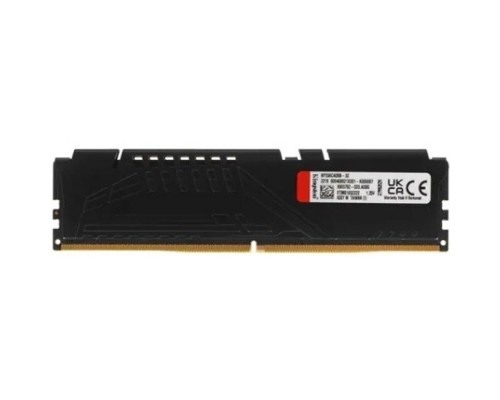 Модуль памяти Kingston 32GB U-DIMM DDR5 , 5600МГц, CL40, FURY Beast Black