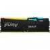 Оперативная память 16GB Kingston DDR5 5200 DIMM FURY Beast Black XMP Gaming Memory KF552C40BBA-16 Non-ECC, CL40, 1.25V, 1RX8 40-40-40  288-pin 16Gbit, RTL