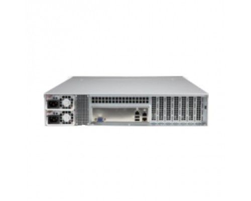 Корпус Supermicro CSE-LA25TQC-R609LP, 2U Dual and Single Intel and AMD CPUs, 7 low-profile expansion slot(s), 8 x 3.5