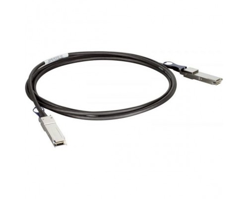 Пассивный кабель D-Link DEM-CB300QXS/C1A 40G QSFP+ длиной 3 м с 2 разъемами QSFP+ для прямого подключения коммутаторов DXS-3600 и DXS-3610