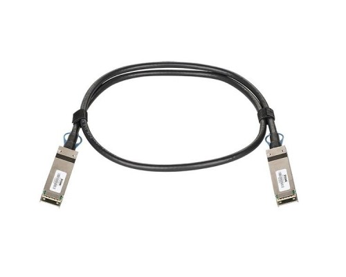 Пассивный кабель D-Link DEM-CB100Q28 100G QSFP28 длиной 1 м с 2 разъемами QSFP28 для прямого подключения коммутаторов DXS-3610