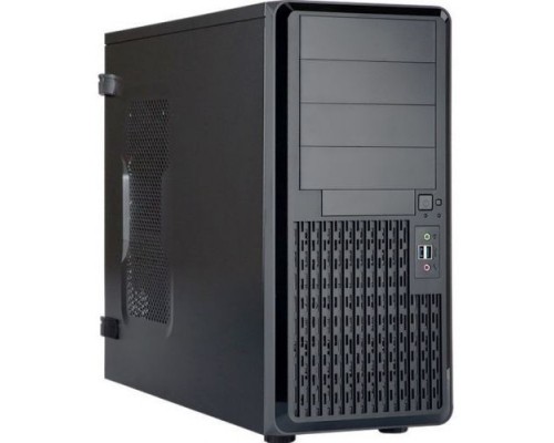 Корпус Midi Tower InWin PE689 Black 750W IP-P750BK3-3 USB3.0*2+A(HD)+front fan 120mm*1+rear fan 120mm*1+ 2*2SATA+1*1SATA+Intrusion Switch/ holes for SL20” RACKMOUNT