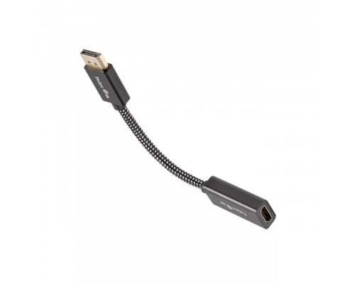 Переходник HDMI DisplayPort 0.15м TELECOM TA660 круглый черный