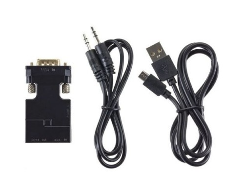 Переходник HDMI (F) - VGA (M) + audio, VCOM CA337A