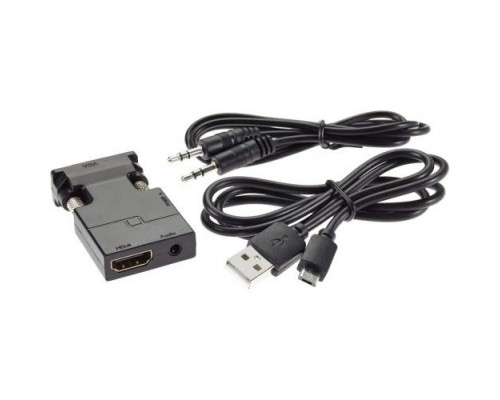 Переходник HDMI (F) - VGA (M) + audio, VCOM CA337A