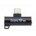 Telecom TA433-B Переходник USB3.1 Type-C 2 in 1 audio+PD charging черный [6926123465578]
