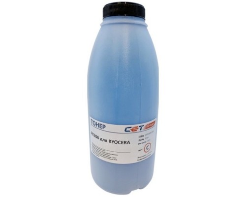 Тонер CET PK206 для KYOCERA ECOSYS M6030cdn/6035cidn/6530cdn/P6035cdn (Japan) Cyan, 100г/бут, (унив.), OSP0206C-100