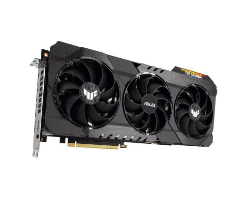 Видеокарта Asus PCI-E 4.0 TUF-RTX3060TI-O8GD6X-GAMING NVIDIA GeForce RTX 3060Ti 8192Mb 256 GDDR6 1755/14000 HDMIx2 DPx3 HDCP Ret