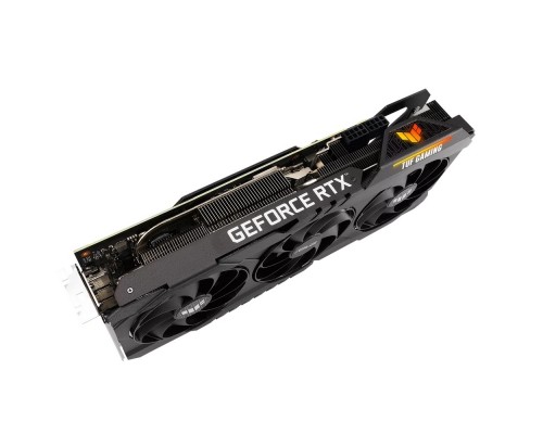 Видеокарта Asus PCI-E 4.0 TUF-RTX3060TI-O8GD6X-GAMING NVIDIA GeForce RTX 3060Ti 8192Mb 256 GDDR6 1755/14000 HDMIx2 DPx3 HDCP Ret