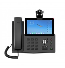 Телефон IP Fanvil X7A+CM60 черный                                                                                                                                                                                                                         