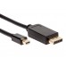 Кабель интерфейсный mini DisplayPort-DisplayPort Aopen/Qust ACG682-1.8M