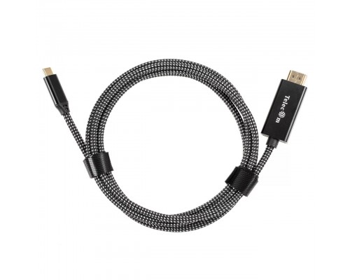 Кабель-адаптер USB Type-Cm -- HDMI(m) 4K@120Hz 8K@30Hz, 1.8m Telecom TCC015M-1.8M