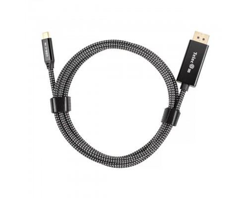 Кабель-адаптер USB Type-Cm -- DP(m) 4K@120Hz 8K@60Hz, 1.8m Telecom TCC020M-1.8M