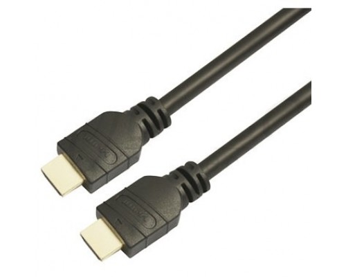 Кабель аудио-видео LAZSO WH-111 HDMI (m)/HDMI (m) 1м. Позолоченные контакты черный (WH-111(1M))