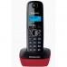 Радиотелефон Panasonic KX-TG1611RUR (красный) АОН, Caller ID,12 мелодий звонка,подсветка дисплея,поиск трубки