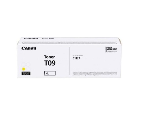 Тонер желтый Canon Toner 09 Yellow (5900 стр.)