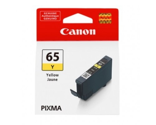 Картридж струйный Canon CLI-65 Y 4218C001 желтый (600стр.) для Canon PRO-200