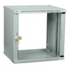 Шкаф коммутационный ITK Linea WE (LWE3-12U64-GF) настенный 12U 600x450мм пер.дв.стекл направл.под закл.гайки 50кг серый 400мм 15.8кг 200град. 585мм IP20 IK08 сталь                                                                                       